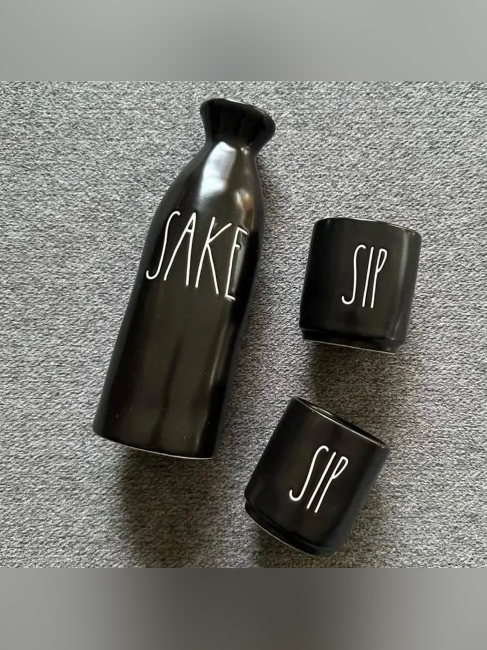 Rae Dunn Sake Glass Set